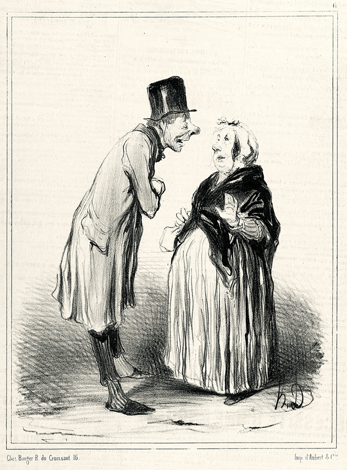  奥诺雷·杜米埃 Honore Daumier ——嗯，是的！这就像我小时候告诉过你